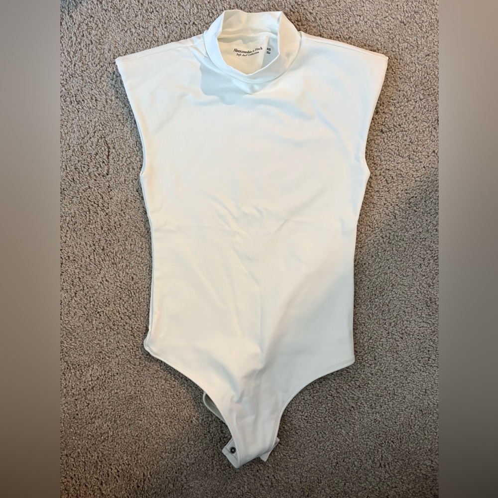 Abercrombie & Fitch Cream Kids Bodysuit